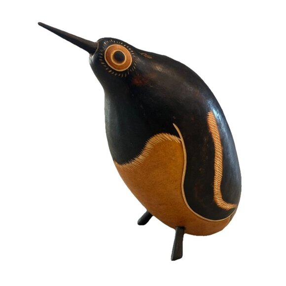 Bertha Medina  Other - Bertha Medina Bird Gourd Peruvian Signed Hand Carved Folk Art Made in Peru